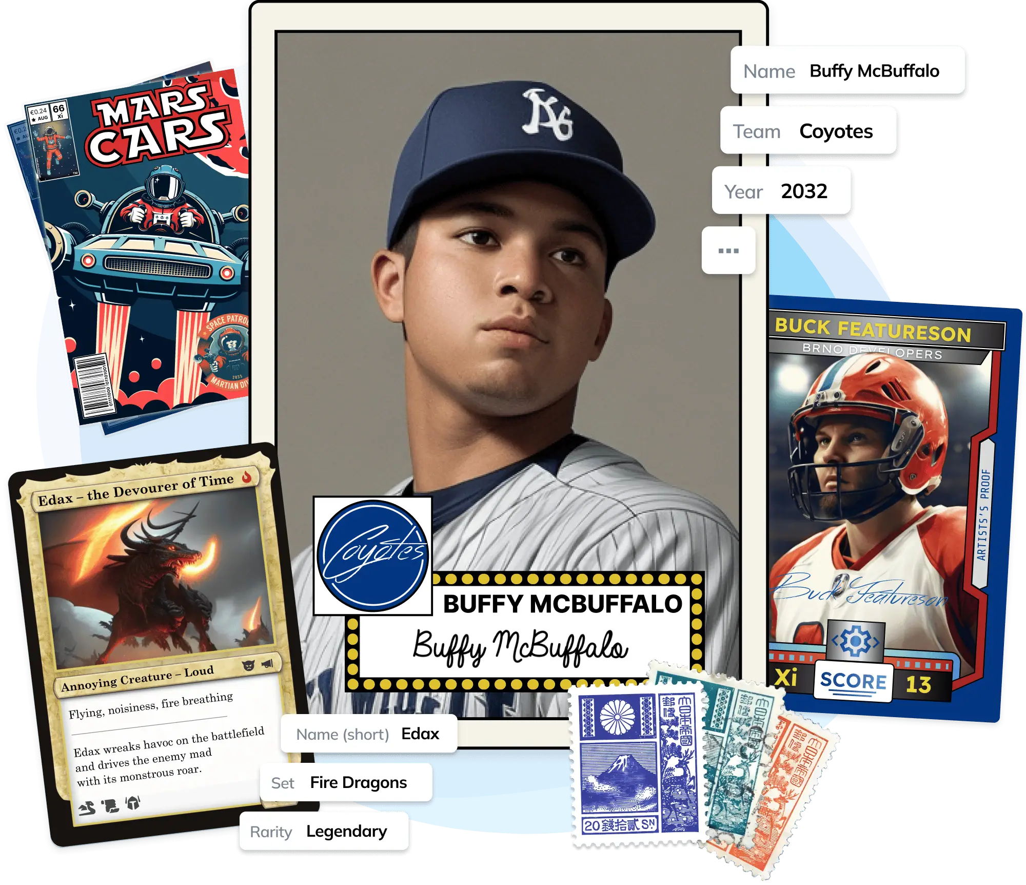 Ximilar builds custom recognition, detection and image search solutions to businesses with specific image datasets, such as sports cards, TCGs and other memorabilia.